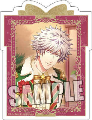 うたの☆プリンスさまっ♪ Shining Live サテンステッカー 白銀に灯るクリスマスギフト アナザーショットVer.「黒崎蘭丸」