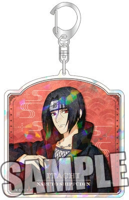 NARUTO-ナルト- 疾風伝　ホログラムアクリルキーホルダー「うちは イタチ」