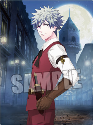 うたの☆プリンスさまっ♪ 玉ひも付きクリアファイル Shining Detective Agency Ver.「ランマル」