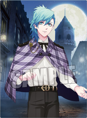 うたの☆プリンスさまっ♪ 玉ひも付きクリアファイル Shining Detective Agency Ver.「アイ」