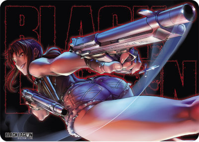 キャラクター万能ラバーマット BLACK LAGOON「レヴィ」