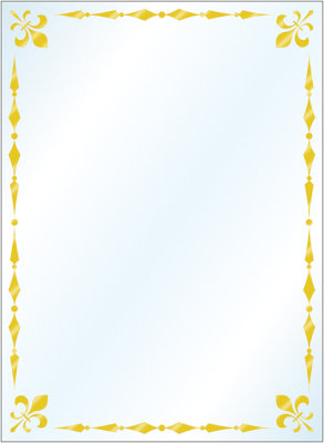 ブロッコリースリーブプロテクター【世界の文様】 「フルール・ド・リス」リバイバル