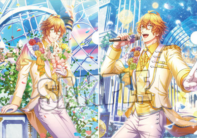 うたの☆プリンスさまっ♪ Shining Live クリアファイル2枚セット My Dearest Flower Ver.「四ノ宮那月」