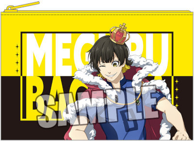 ブルーロック　フラットポーチ「蜂楽 廻」