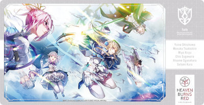 キャラクター万能ラバーマットスリム ヘブンバーンズレッド「第30G部隊」