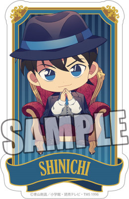 名探偵コナン　ダイカットステッカー「工藤 新一」Chair Ver.