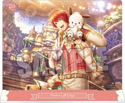 サンリオキャラクターズ×うたの☆プリンスさまっ♪ Shining Live アクリルスタンド 幸福を繋ぐ聖らかな歌Ver.「ポチャッコ・一十木音也」