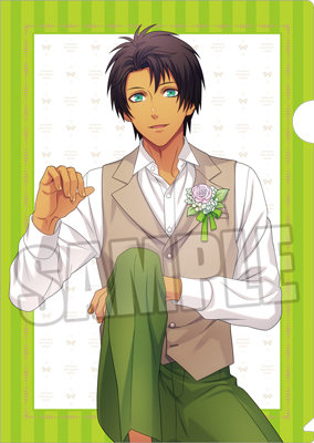 うたの☆プリンスさまっ♪ クリアファイル SHINING BIRTHDAY SONG CD Ver.「愛島セシル」