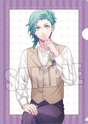 うたの☆プリンスさまっ♪ クリアファイル SHINING BIRTHDAY SONG CD Ver.「美風 藍」