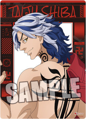 東京リベンジャーズ　B5クリア下敷き「柴 大寿」Damage Ver.