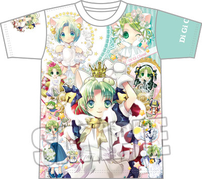 デ・ジ・キャラット　フルグラフィックTシャツ XLサイズ