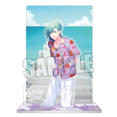 うたの☆プリンスさまっ♪ 背景台紙付きアクリルスタンド Summer Bloom Ver.「美風 藍」