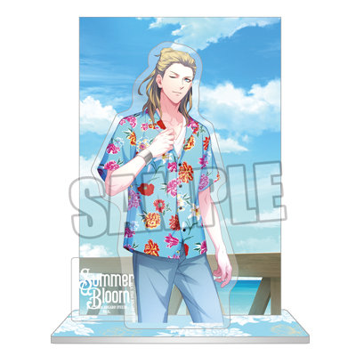 うたの☆プリンスさまっ♪ 背景台紙付きアクリルスタンド Summer Bloom Ver.「カミュ」