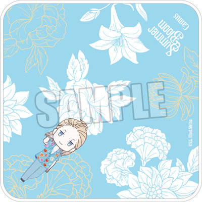 うたの☆プリンスさまっ♪ ハンドタオル Summer Bloom ちびキャラVer.「カミュ」