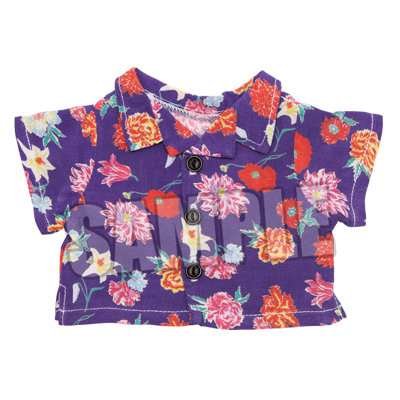 うたの☆プリンスさまっ♪ ぬいぐるみ用 オープンカラーシャツ Summer Bloom Ver.「一ノ瀬トキヤ」