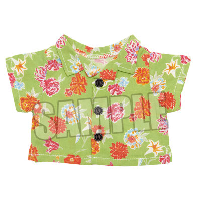 うたの☆プリンスさまっ♪ ぬいぐるみ用 オープンカラーシャツ Summer Bloom Ver.「愛島セシル」