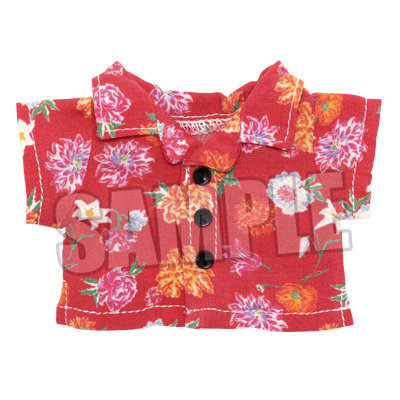 うたの☆プリンスさまっ♪ ぬいぐるみ用 ミニオープンカラーシャツ Summer Bloom Ver.「一十木音也」