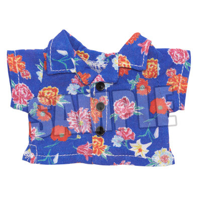 うたの☆プリンスさまっ♪ ぬいぐるみ用 ミニオープンカラーシャツ Summer Bloom Ver.「聖川真斗」