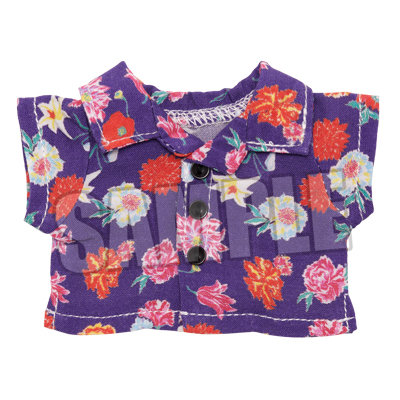 うたの☆プリンスさまっ♪ ぬいぐるみ用 ミニオープンカラーシャツ Summer Bloom Ver.「一ノ瀬トキヤ」