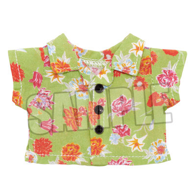 うたの☆プリンスさまっ♪ ぬいぐるみ用 ミニオープンカラーシャツ Summer Bloom Ver.「愛島セシル」