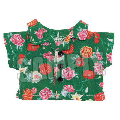 うたの☆プリンスさまっ♪ ぬいぐるみ用 ミニオープンカラーシャツ Summer Bloom Ver.「寿 嶺二」