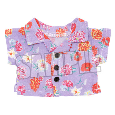 うたの☆プリンスさまっ♪ ぬいぐるみ用 ミニオープンカラーシャツ Summer Bloom Ver.「美風 藍」