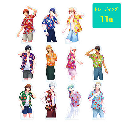 うたの☆プリンスさまっ♪ トレーディングクリアステッカー Summer Bloom Ver.