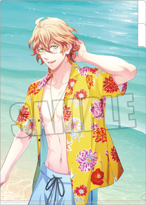 うたの☆プリンスさまっ♪ 3ポケットクリアファイル Summer Bloom Ver.「四ノ宮那月」