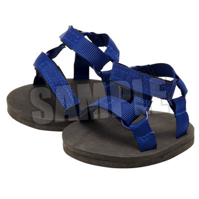 うたの☆プリンスさまっ♪ ぬいぐるみ用 サンダル「ネイビー」