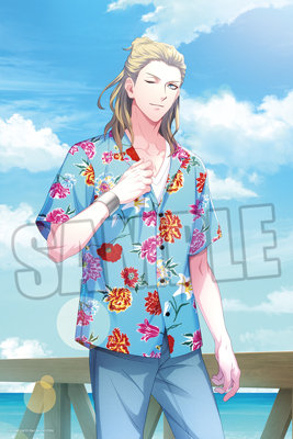 うたの☆プリンスさまっ♪ 大判バスタオル Summer Bloom Ver.「カミュ」