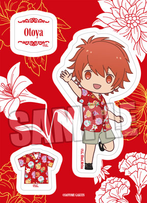 うたの☆プリンスさまっ♪ デコレーションクリアステッカー Summer Bloom ちびキャラVer.「一十木音也」