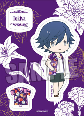 うたの☆プリンスさまっ♪ デコレーションクリアステッカー Summer Bloom ちびキャラVer.「一ノ瀬トキヤ」