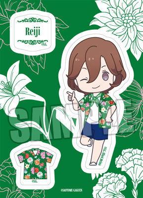 うたの☆プリンスさまっ♪ デコレーションクリアステッカー Summer Bloom ちびキャラVer.「寿 嶺二」