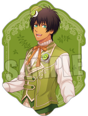 うたの☆プリンスさまっ♪ ステッカー Cafe PARADISE STAR Parfait Ver.「愛島セシル」