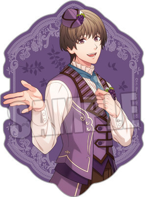 うたの☆プリンスさまっ♪ ステッカー Cafe PARADISE STAR Parfait Ver.「鳳 瑛二」