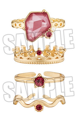 うたの☆プリンスさまっ♪ リングセット「黒崎蘭丸」