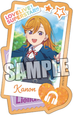 ラブライブ！スーパースター!!　ダイカットステッカー「澁谷 かのん」冬制服Ver.