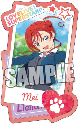 ラブライブ！スーパースター!!　ダイカットステッカー「米女 メイ」冬制服Ver.