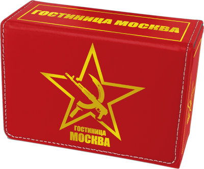 合皮製デッキケースＷ BLACK LAGOON「ホテルモスクワ」