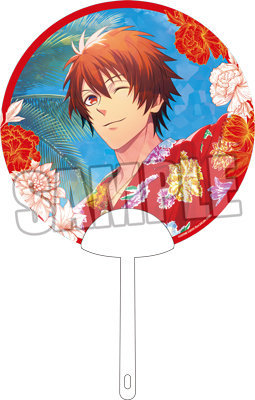 うたの☆プリンスさまっ♪ ホロクリアうちわ Summer Bloom Ver.「一十木音也」