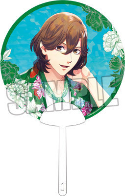 うたの☆プリンスさまっ♪ ホロクリアうちわ Summer Bloom Ver.「寿 嶺二」