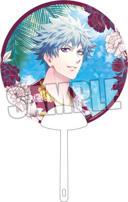うたの☆プリンスさまっ♪ ホロクリアうちわ Summer Bloom Ver.「黒崎蘭丸」