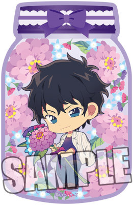 名探偵コナン　ダイカットステッカー「松田 陣平」Flower For You Ver.