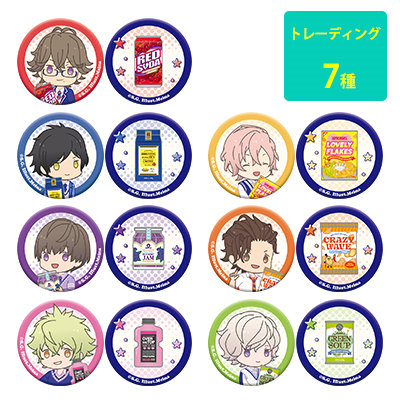 うたの☆プリンスさまっ♪ HE★VENS トレーディングミニ缶バッジセット Raging Supermarket ちびキャラVer.