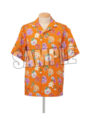 うたの☆プリンスさまっ♪ K.M☆U.P Summer Bloom オープンカラーシャツ 「神宮寺レン」【Lサイズ】