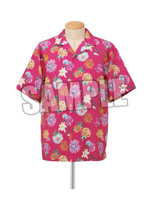 うたの☆プリンスさまっ♪ K.M☆U.P Summer Bloom オープンカラーシャツ 「来栖 翔」【Lサイズ】