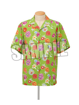 うたの☆プリンスさまっ♪ K.M☆U.P Summer Bloom オープンカラーシャツ 「愛島セシル」【Lサイズ】