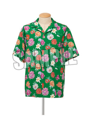 うたの☆プリンスさまっ♪ K.M☆U.P Summer Bloom オープンカラーシャツ 「寿 嶺二」【Lサイズ】