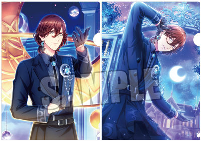 うたの☆プリンスさまっ♪ Shining Live クリアファイル2枚セット RAY Ver.「寿 嶺二 as レイジ」