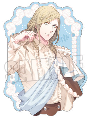 うたの☆プリンスさまっ♪ ステッカー Cafe PARADISE STAR Pancake Ver.「カミュ」